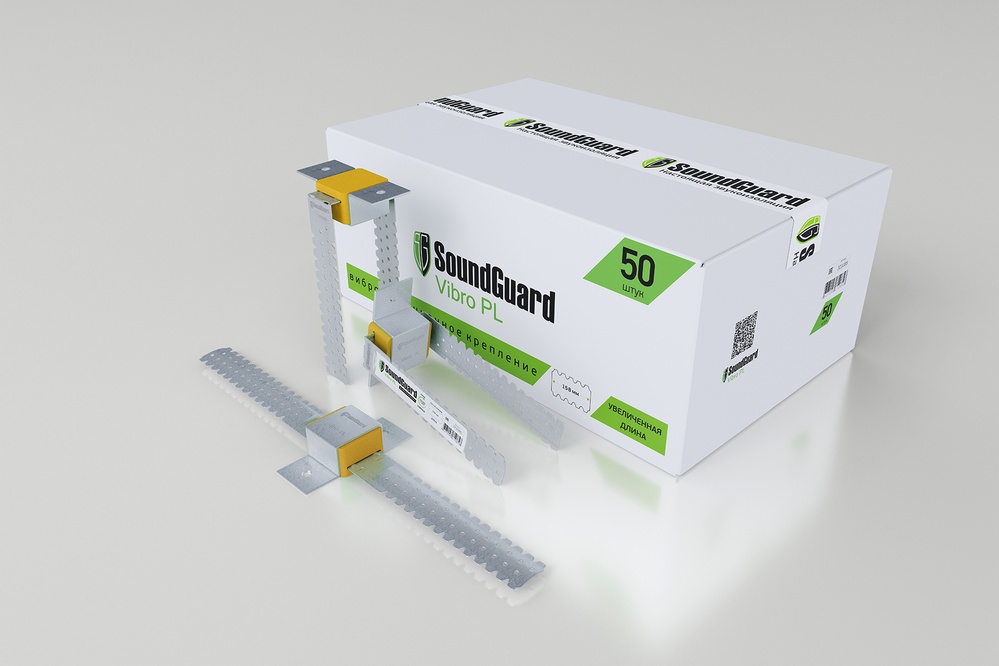 Виброизоляционное крепление SoundGuard Vibro PL