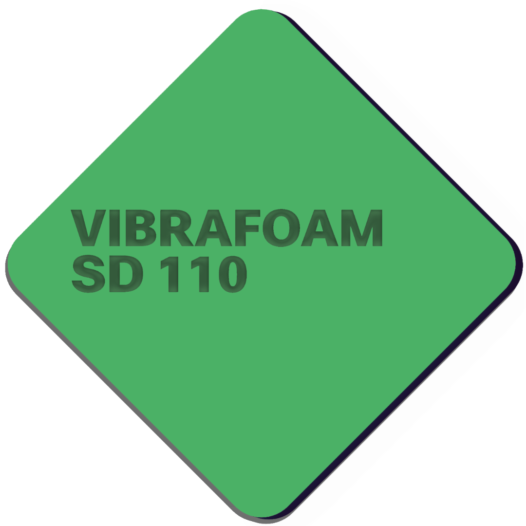 Вибрафом (Vibrafoam) SD 110 12,5мм зелёный