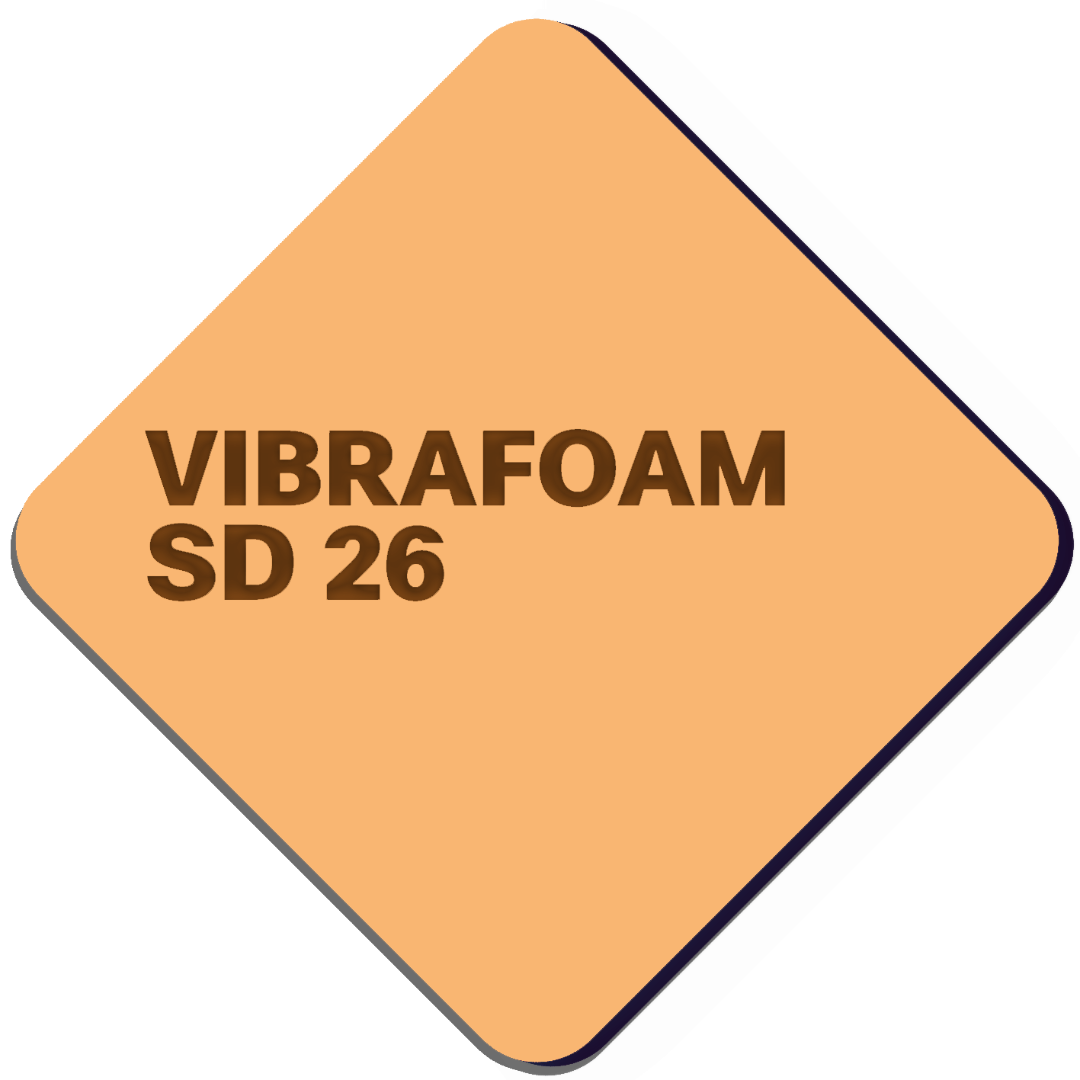 Вибрафом (Vibrafoam) SD 26 12,5мм оранжевый