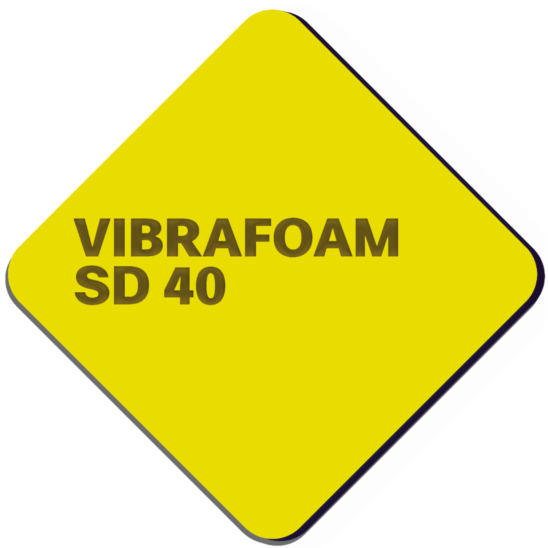 Вибрафом (Vibrafoam) SD 40 12,5мм жёлтый