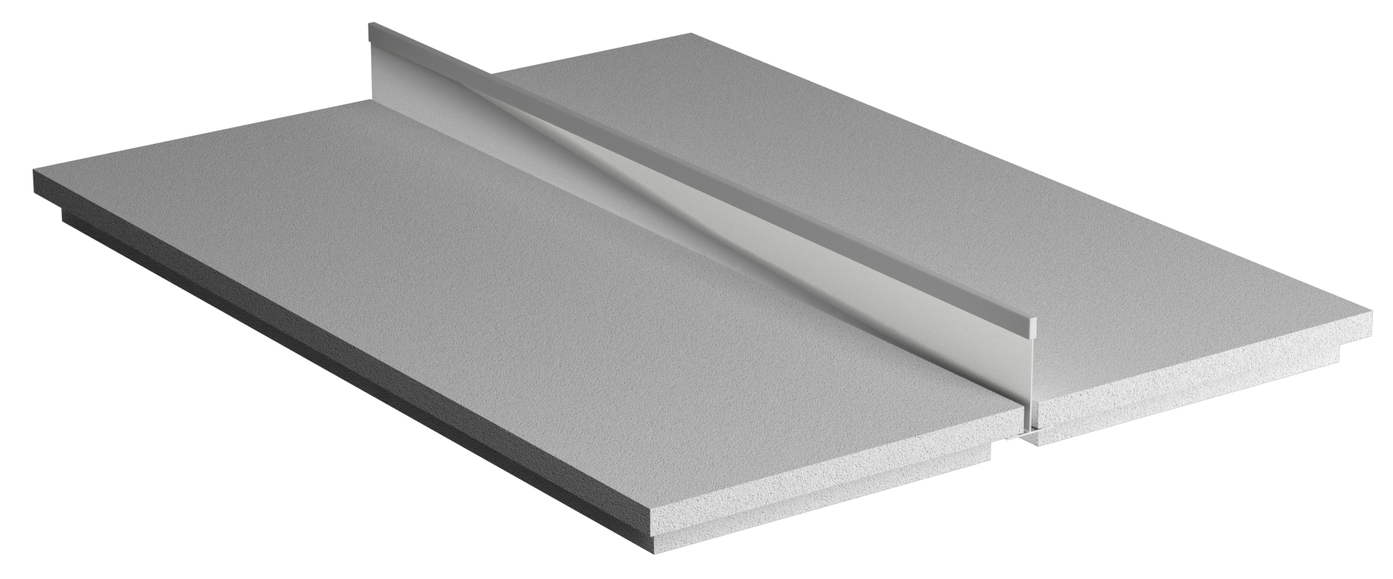Акустилайн Гамма (Akustiline Gamma) RAL 9003 (0,6x0,6м) кромка E15