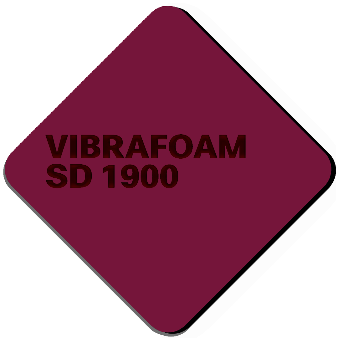 Вибрафом (Vibrafoam) SD 1900 25мм бордовый
