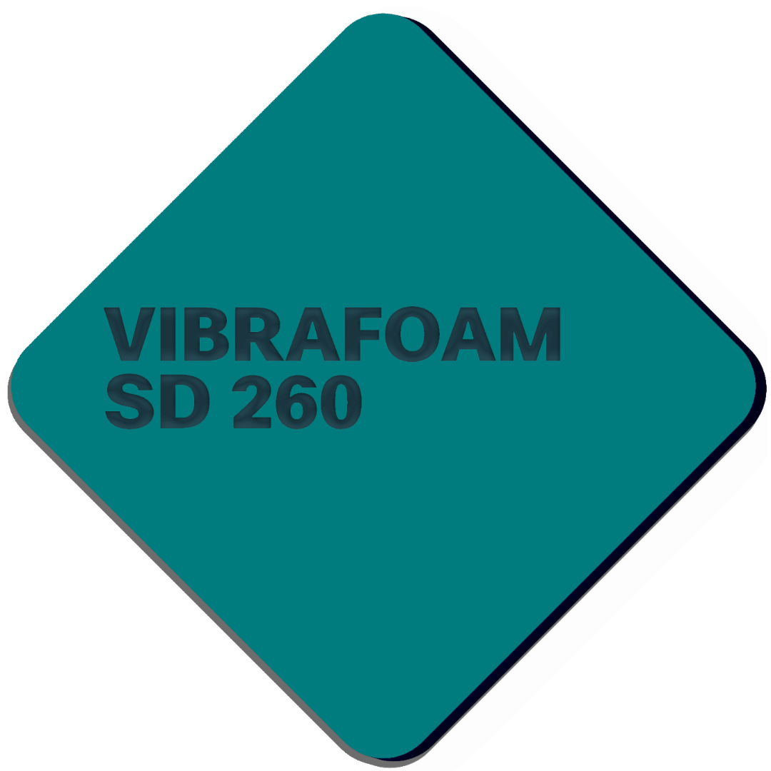 Вибрафом (Vibrafoam) SD 260 12,5мм сине-зеленый