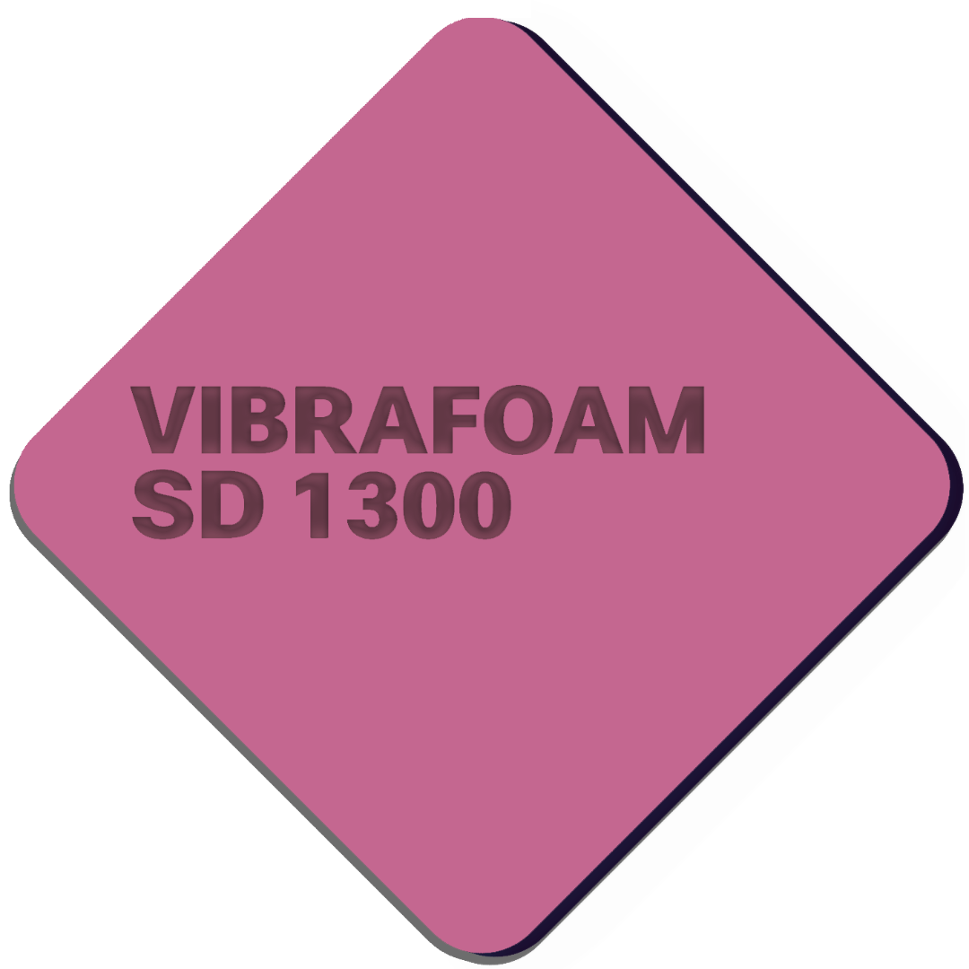 Вибрафом (Vibrafoam) SD 1300 12,5мм тёмно-розовый