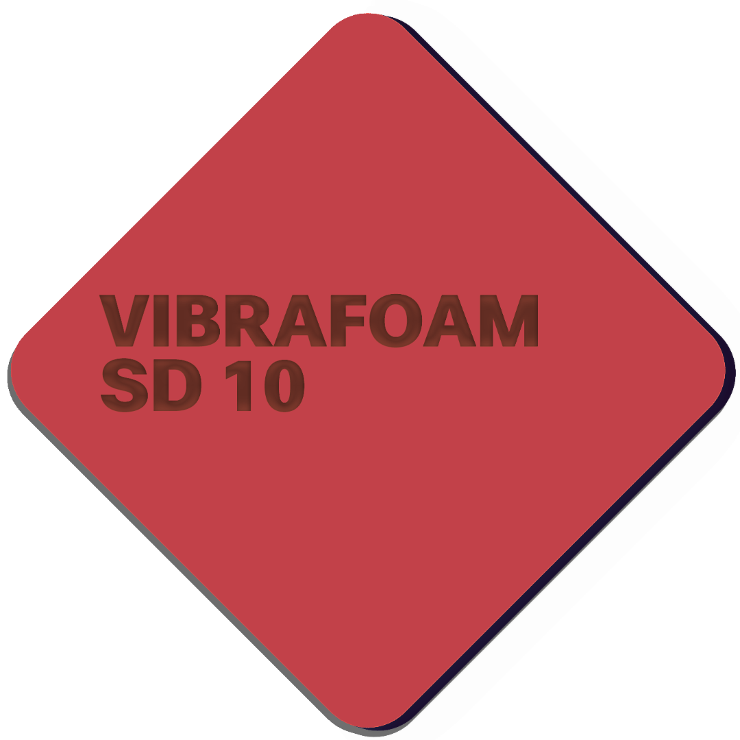 Вибрафом (Vibrafoam) SD 10 12,5мм красный